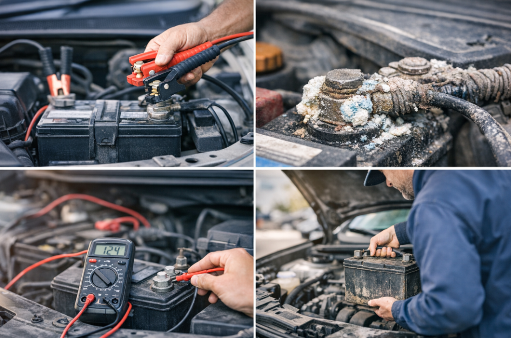 Battery Basics for Beginners - Jump Start, Corrosion, and When to Replace